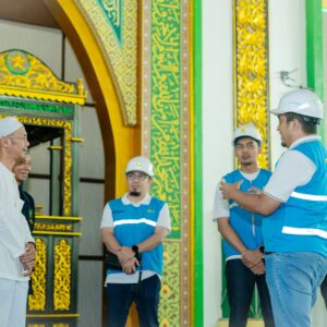 PLN Pastikan Listrik Andal di Masjid-Masjid Utama Palembang Jelang Salat Idul Fitri 1447 H