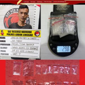 Sarjana Terlibat Peredaran Sabu, Polres Lubuk Linggau Bongkar Transaksi di Pondok