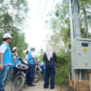 PLN Bangun Gardu, Kawal Tuntas Pembangunan Infrastruktur Kelistrikan Desa Pedamaran Kabupaten OKI