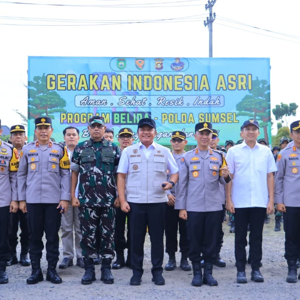 Gubernur Sumsel Pimpin Apel Program Belida, Perkuat Gerakan Indonesia Asri dan Target Zero Lubang