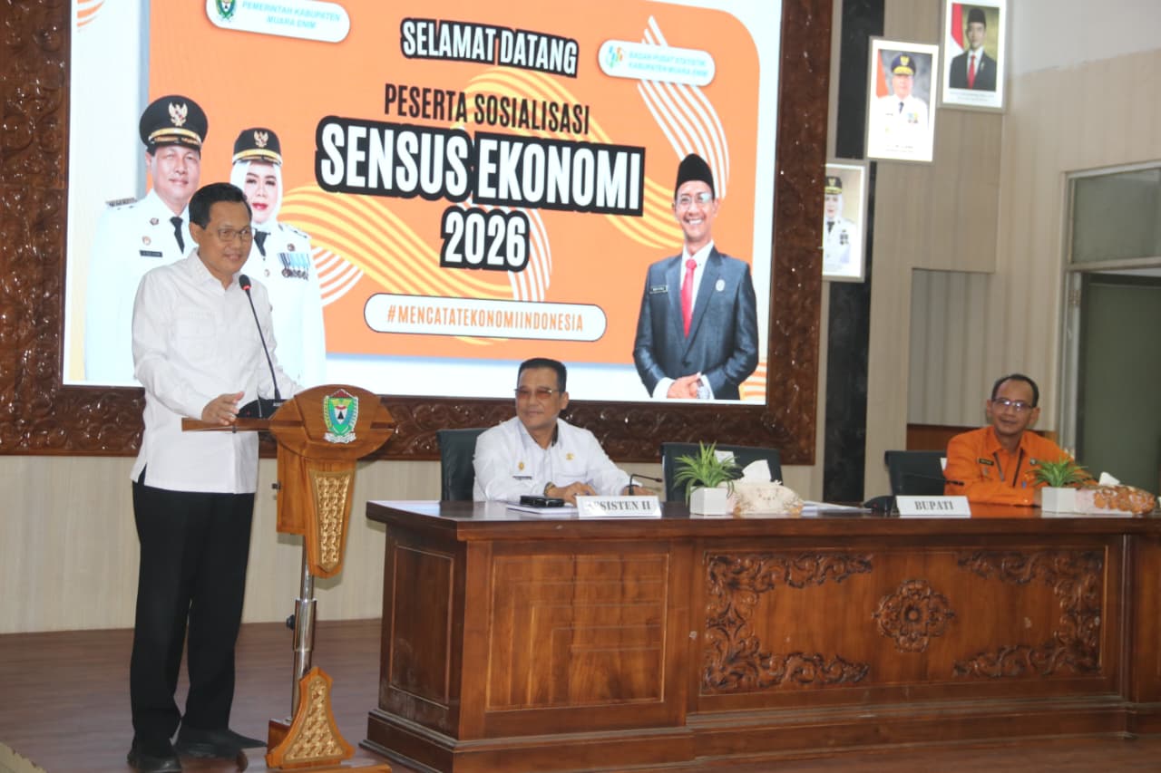 Sensus Ekonomi 2026, Bupati Muara Enim Minta Data Akurat dari Perusahaan