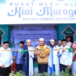 Soft Launching Pusat Oleh-Oleh Palembang, Kampung Wakaf Marogan