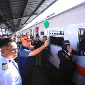 Mudik Gratis Idul Fitri 1447 H dengan Transportasi Kereta Api di Stasiun Kertapati, Palembang