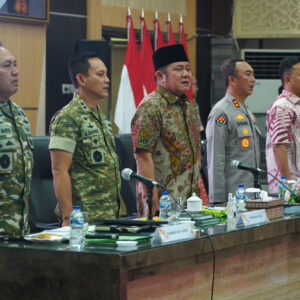 Perkuat Sinergi, Pangdam II/Sriwijaya Hadiri Rakor Pengendalian Karhutla Sumsel 2026