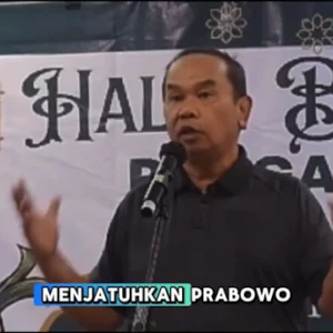 VIRAL!  Beredar Video Diduga Saiful Mujani Serukan Makar, “Nasihati Prabowo Gak Bisa, Bisanya hanya Dijatuhkan”