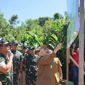Pangdam II/Sriwijaya Tinjau Pembangunan Yonif TP 947/Pangeran Amin di Musi Rawas