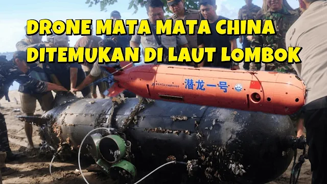 Penjelasan TNI AL atas Temuan Drone Laut di Perairan Lombok yang Diduga Milik China
