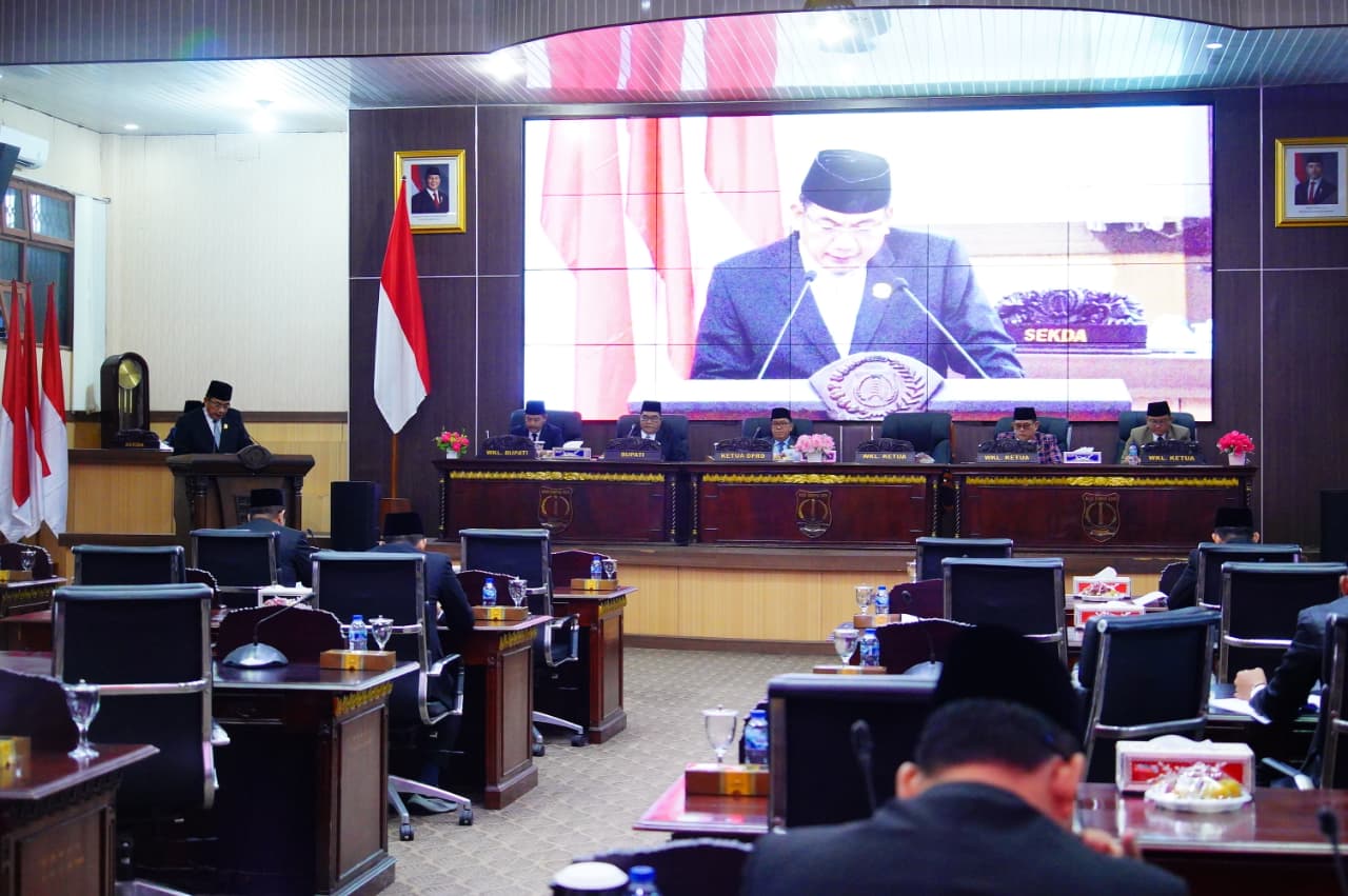 DPRD Muba Gelar Rapat Paripurna, Bahas LKPJ Bupati Muba Tahun Anggaran 2025