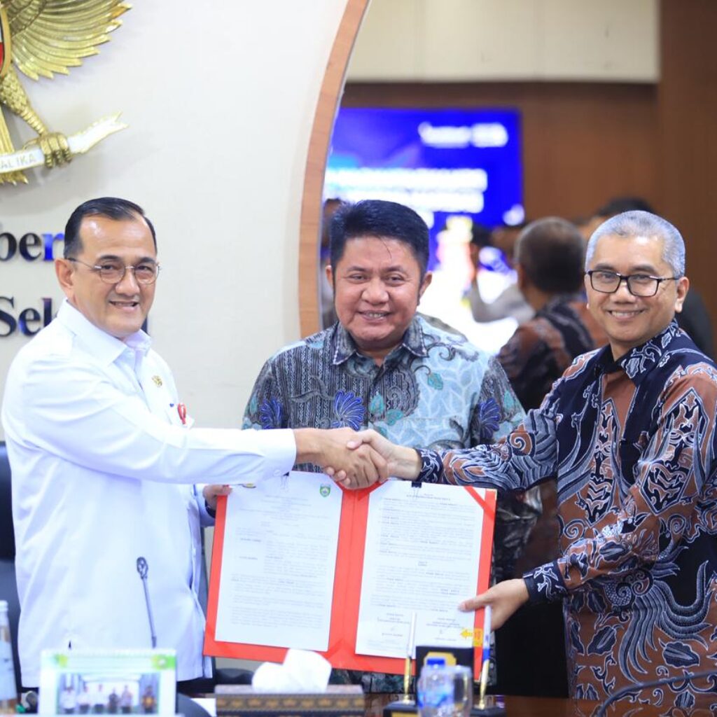 Penandatanganan NPHD antara Pemprov Sumsel dan Unsri