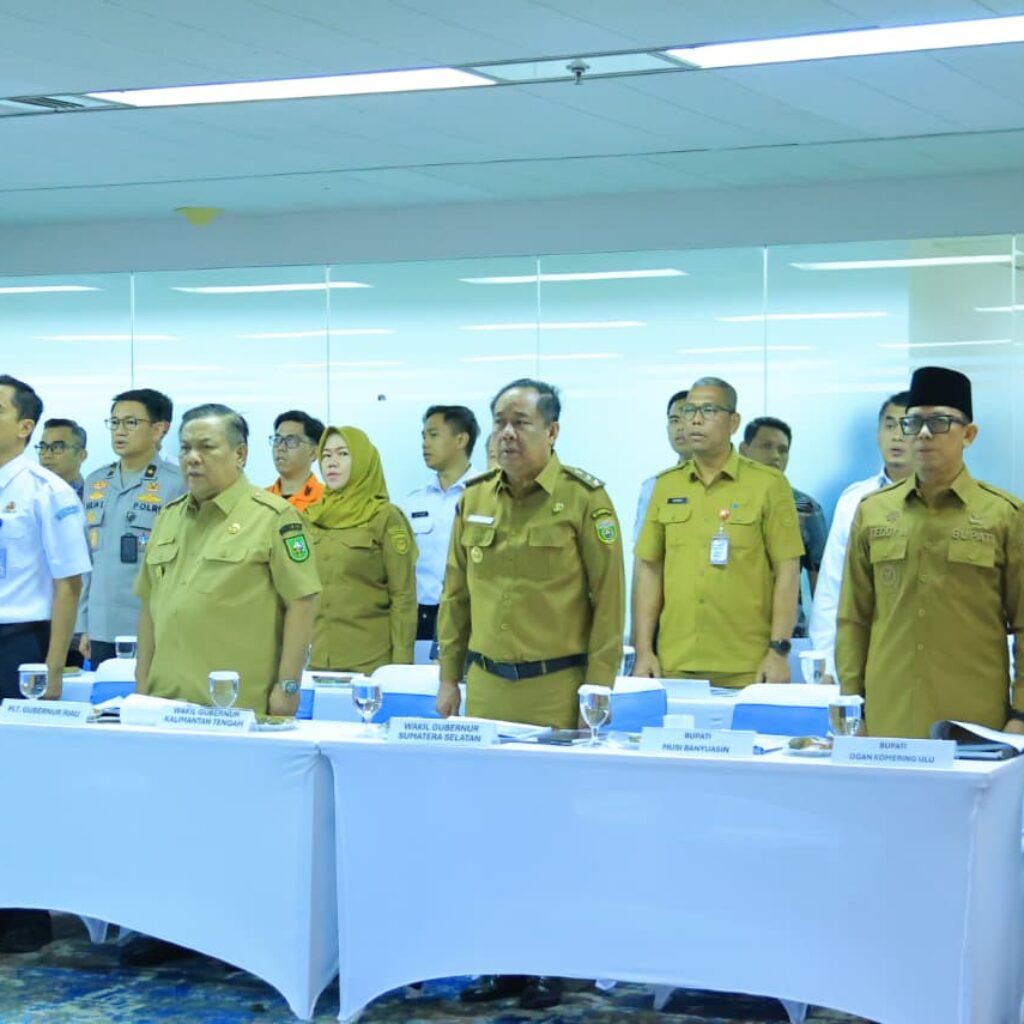 Hadiri Rakor Nasional Karhutla 2026, Wagub Cik Ujang Dorong Penguatan Sinergi dan Status Siaga Dini di Sumsel