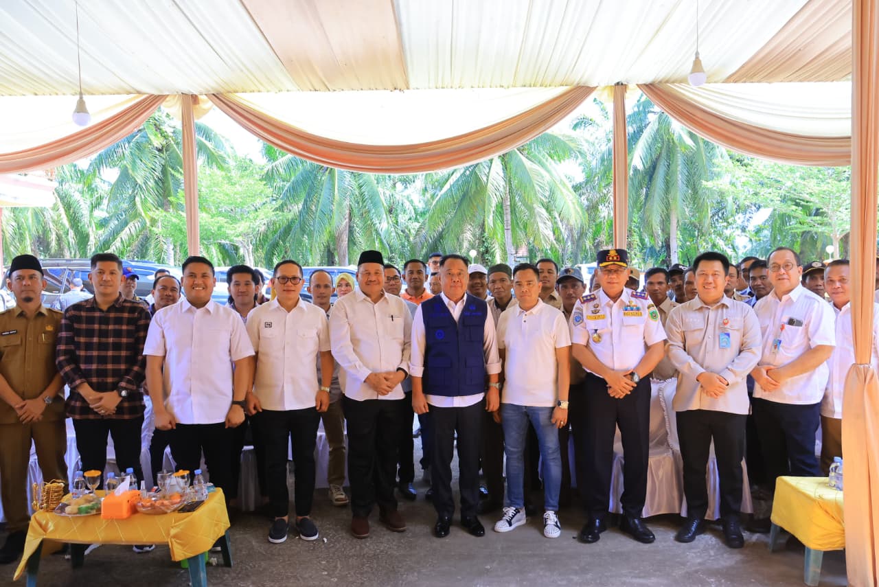 Wagub Sumsel Cik Ujang Serap Aspirasi Warga Banyuasin dalam Silaturahmi di Sumber Marga Telang