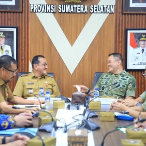 Pemprov Sumsel Bahas Strategi Penyelesaian Konflik Tenurial dalam Audiensi dengan TNI