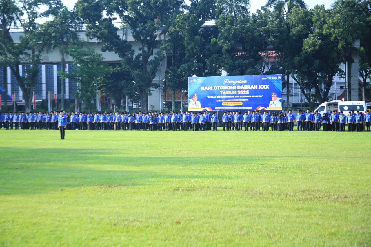 Pemprov Sumsel Upacara Hari Otonomi Daerah ke-XXX Tahun 2026