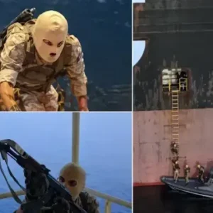 Viral!, Video Tentara Iran Sita Kapal di Selat Hormuz, IRGC Naik Kapal Bawa Senjata