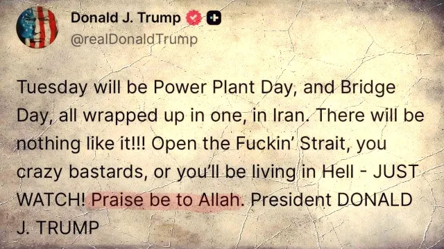 Donald Trump Lecehkan Nama Allah Dalam Cuitan Terbaru Mengancam Iran