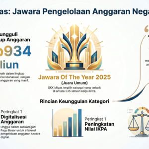 SKK Migas Raih “Jawara Of The Year 2025”,  Dinilai  Terbaik Tatakelola Anggaran