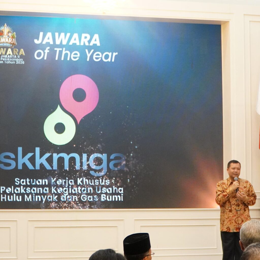SKK Migas Raih “Jawara Of The Year 2025”,  Dinilai  Terbaik Tatakelola Anggaran