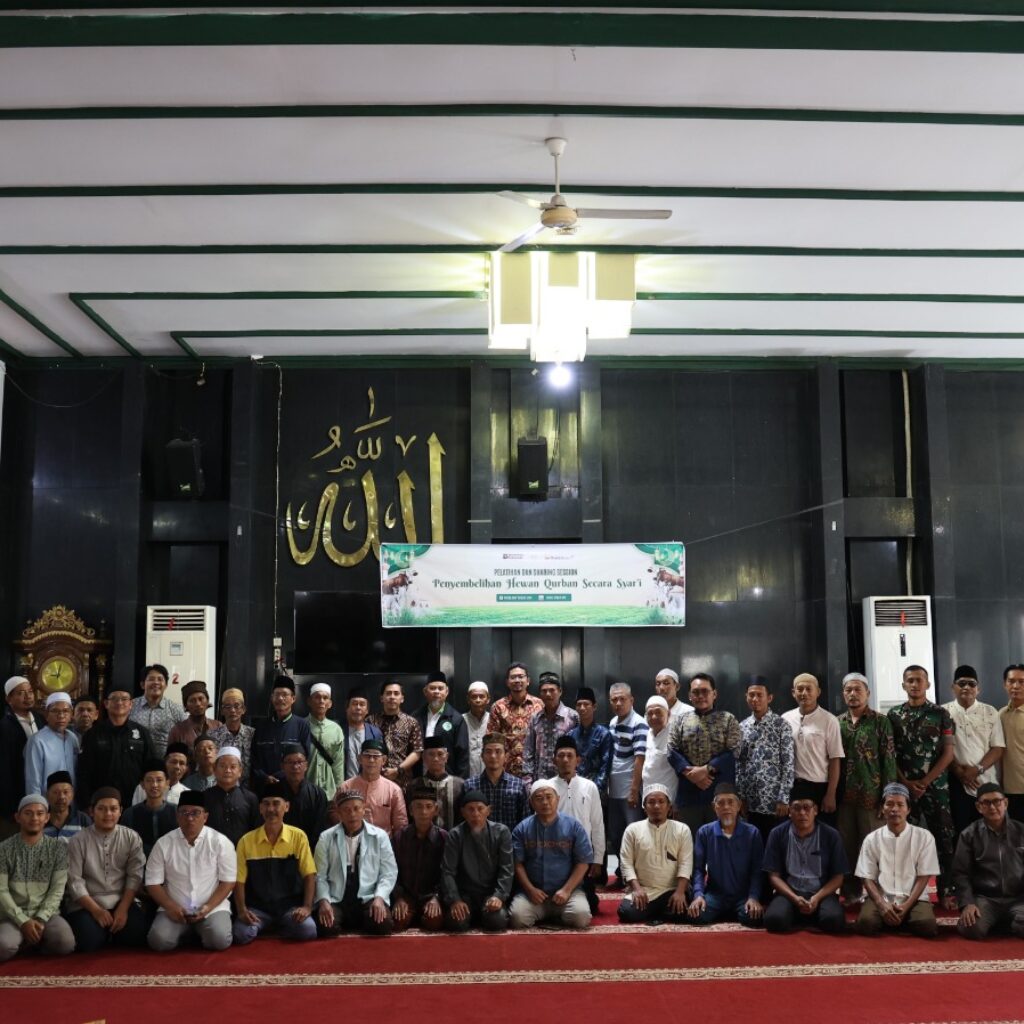 Perkuat Pemahaman Syariat, PTBA Gelar Pelatihan Penyembelihan Hewan Kurban