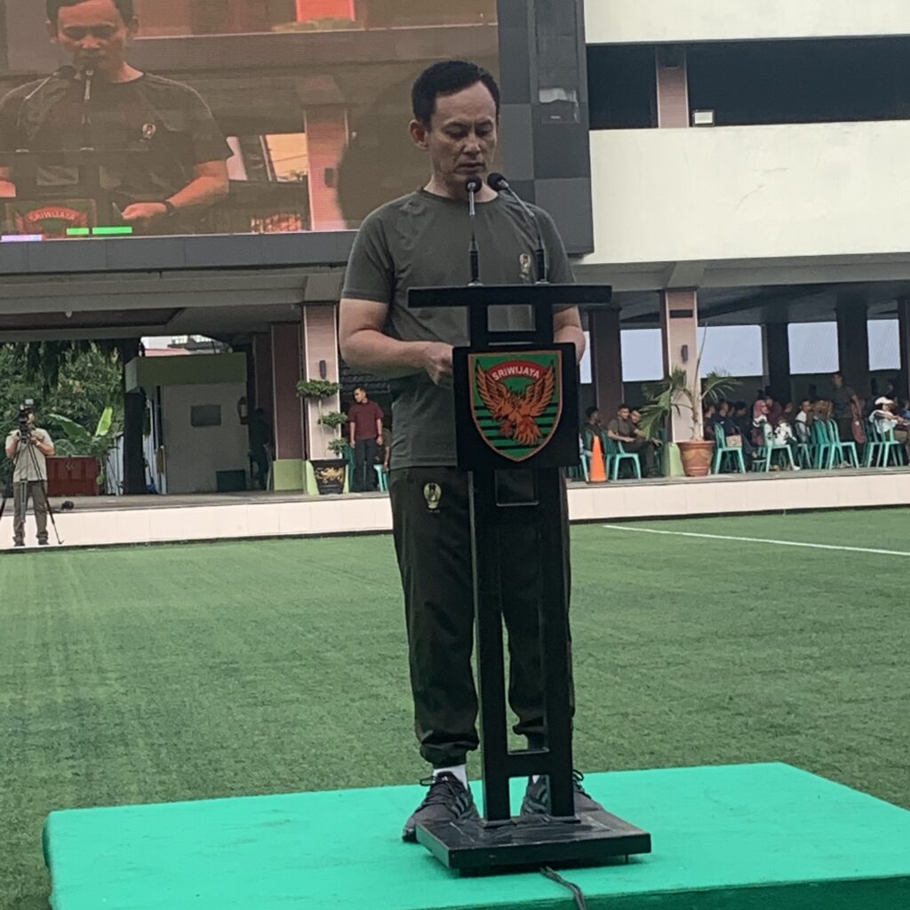Pangdam II/Sriwijaya dan Media Gelar Olahraga Bersama, Perkuat Sinergi dan Kebersamaan
