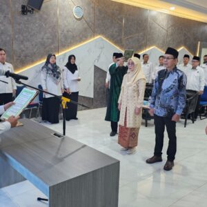 Kakanwil Kemenag Sumsel Syafitri Irwan Lantik Tiga Kepala Madrasah, Ingatkan Pentingnya Doa Pasangan dan Integritas