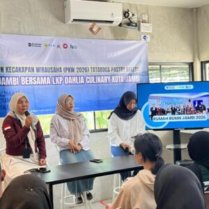 PLN UID S2JB Dorong UMKM Naik Kelas Lewat Program Pendidikan Kecakapan Wirausaha Pastry & Bakery di Rumah BUMN Jambi