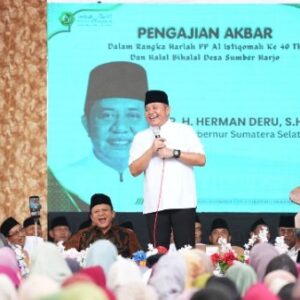 Pengajian Akbar Harlah ke-40 Pondok Pesantren Al Istiqomah di OKU Timur