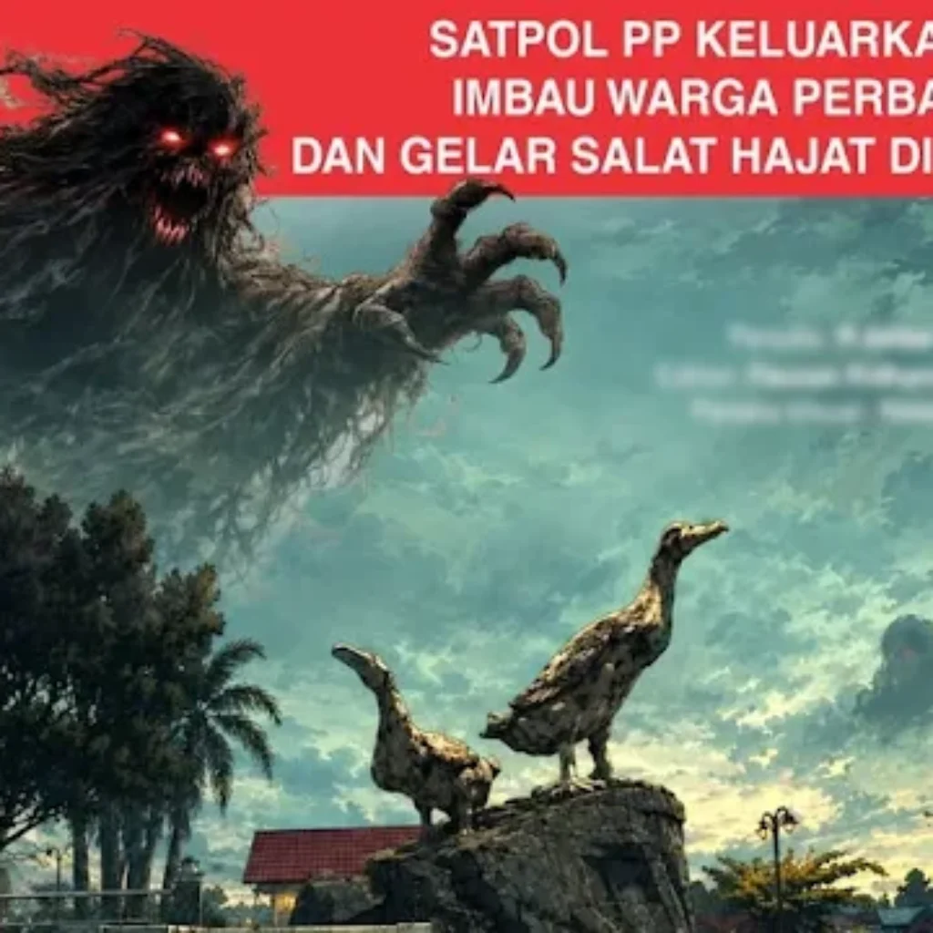 Heboh! Edaran Makhluk Gaib di HSU, Satpol PP Minta Warga Perbanyak Doa dan Gelar Shalat Hajat