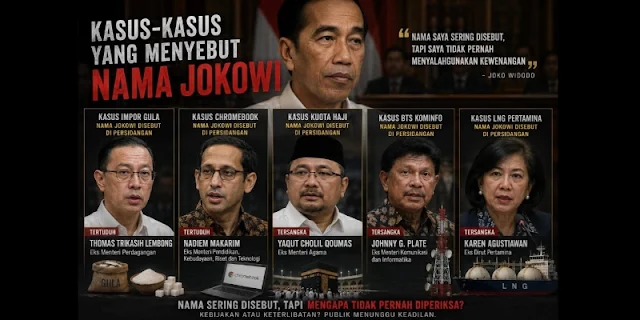Hebat! Jokowi Tidak Pernah Diperiksa APH Meski Namanya Sering Disebut Pejabat Korupsi
