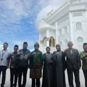 Peresmian Masjid Irzanita Almukarromah di Palembang oleh Menteri Agama RI Nasaruddin Umar