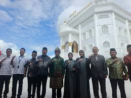 Peresmian Masjid Irzanita Almukarromah di Palembang oleh Menteri Agama RI Nasaruddin Umar