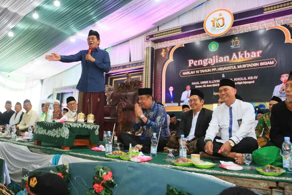 Wagub Sumsel Cik Ujang Hadiri Harlah ke-10 Ponpes Hidayatullah Mubtadiin, Ajak Warga Jaga Kerukunan