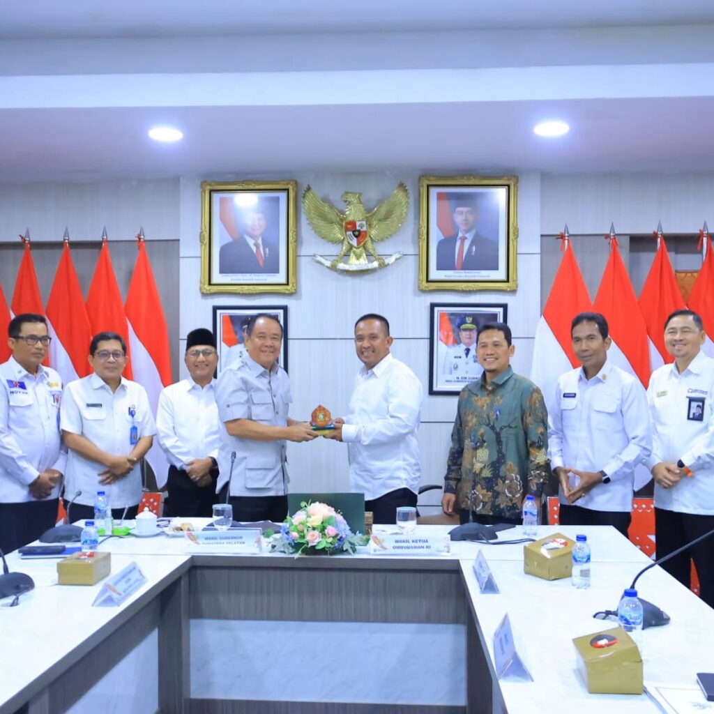 Wagub Sumsel Cik Ujang Terima Kunjungan Ombudsman RI, Bahas Upaya Peningkatan Pelayanan Publik