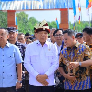 Wagub Sumsel Cik Ujang Usulkan SPBUN dan Jembatan Permanen saat Dampingi Menko Polkam di KNMP Sungsang Banyuasin