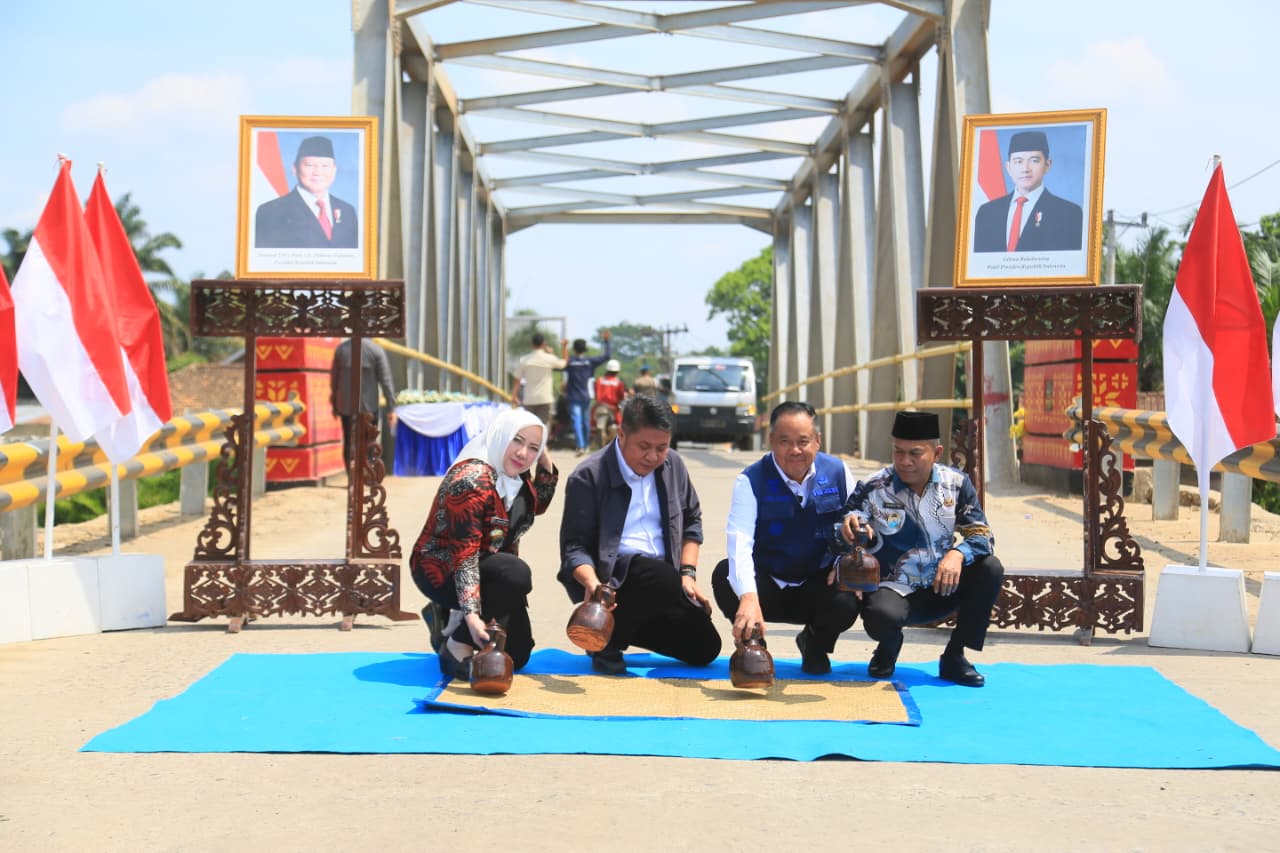 Peresmian Infrastruktur 17 Jembatan di Sumsel