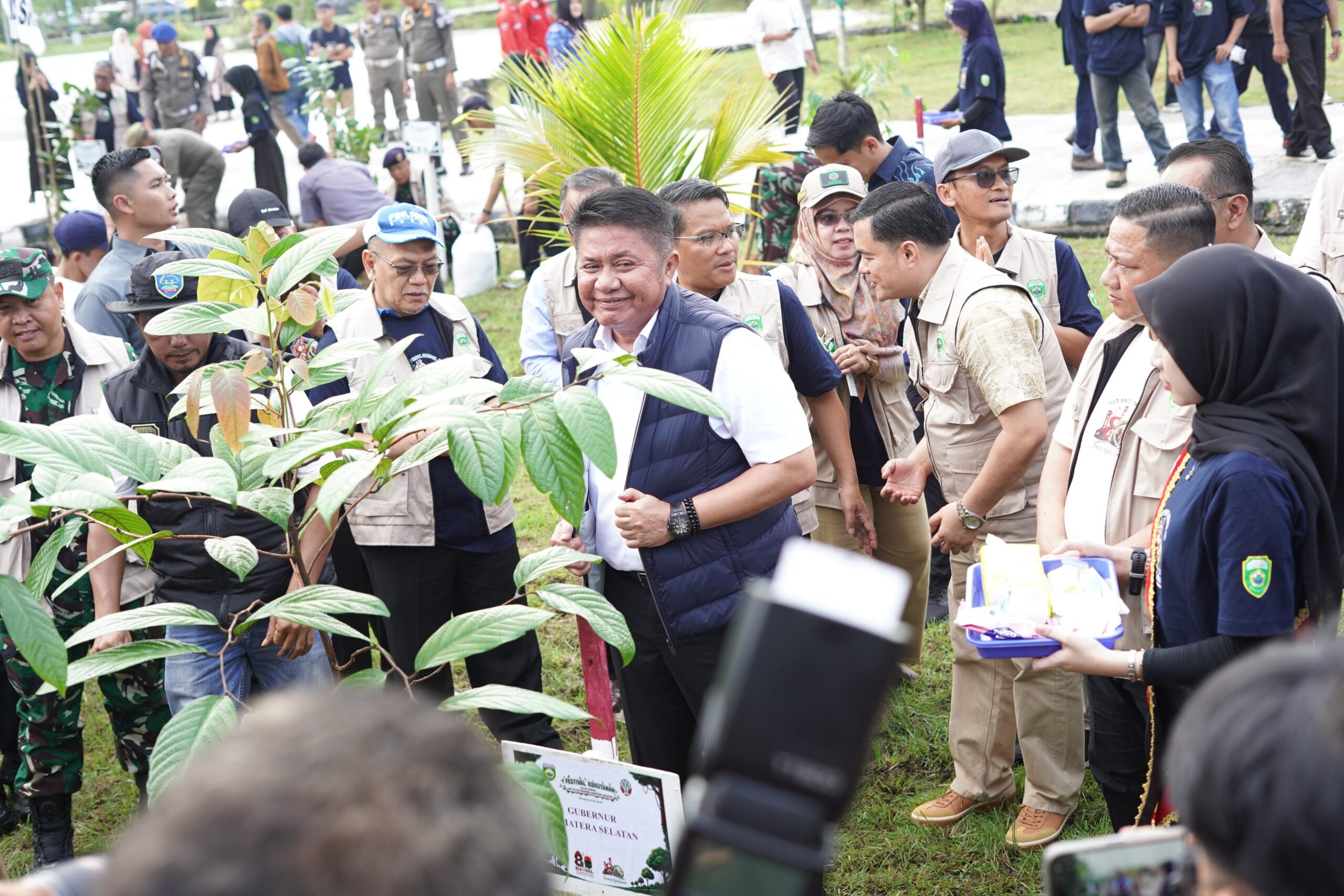 Gubernur Sumsel Dorong Generasi Muda Jadi Garda Terdepan Pelestarian Hutan