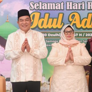 Gema Takbir di Bumi Serasan Sekate: Pemkab Muba Gelar Salat Idul Adha 1447 H di Halaman Pendopoan