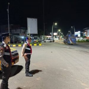 Upaya Polisi Hadir Jaga Rasa Aman Kabupaten Muara Enim, “Masyarakat Harapakan Patroli Sampai ke Jalan Gang
