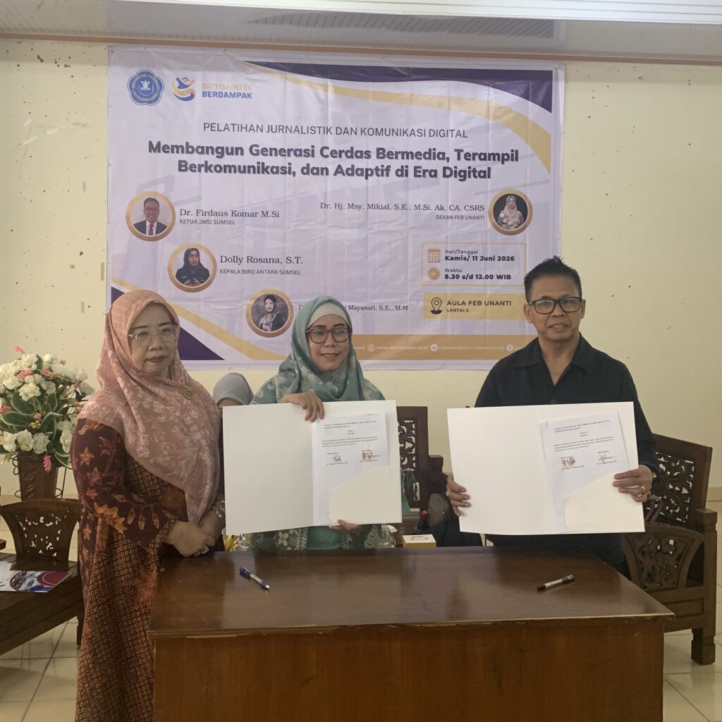 Setelah Edukasi Humas di Jajaran Polda Sumsel, JMSI Sumsel Terjun ke Kampus Ajarkan Jurnalistik dan Komunikasi Digital