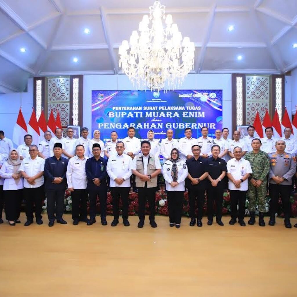 Arahan Gubernur Sumsel Kepada Plt Bupati Muara Enim Sumarni