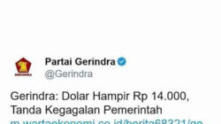 Pertamax Naik Tembus Rp16.250, Cuitan Lama Partai Gerindra soal Kurs dan BBM kembali Viral