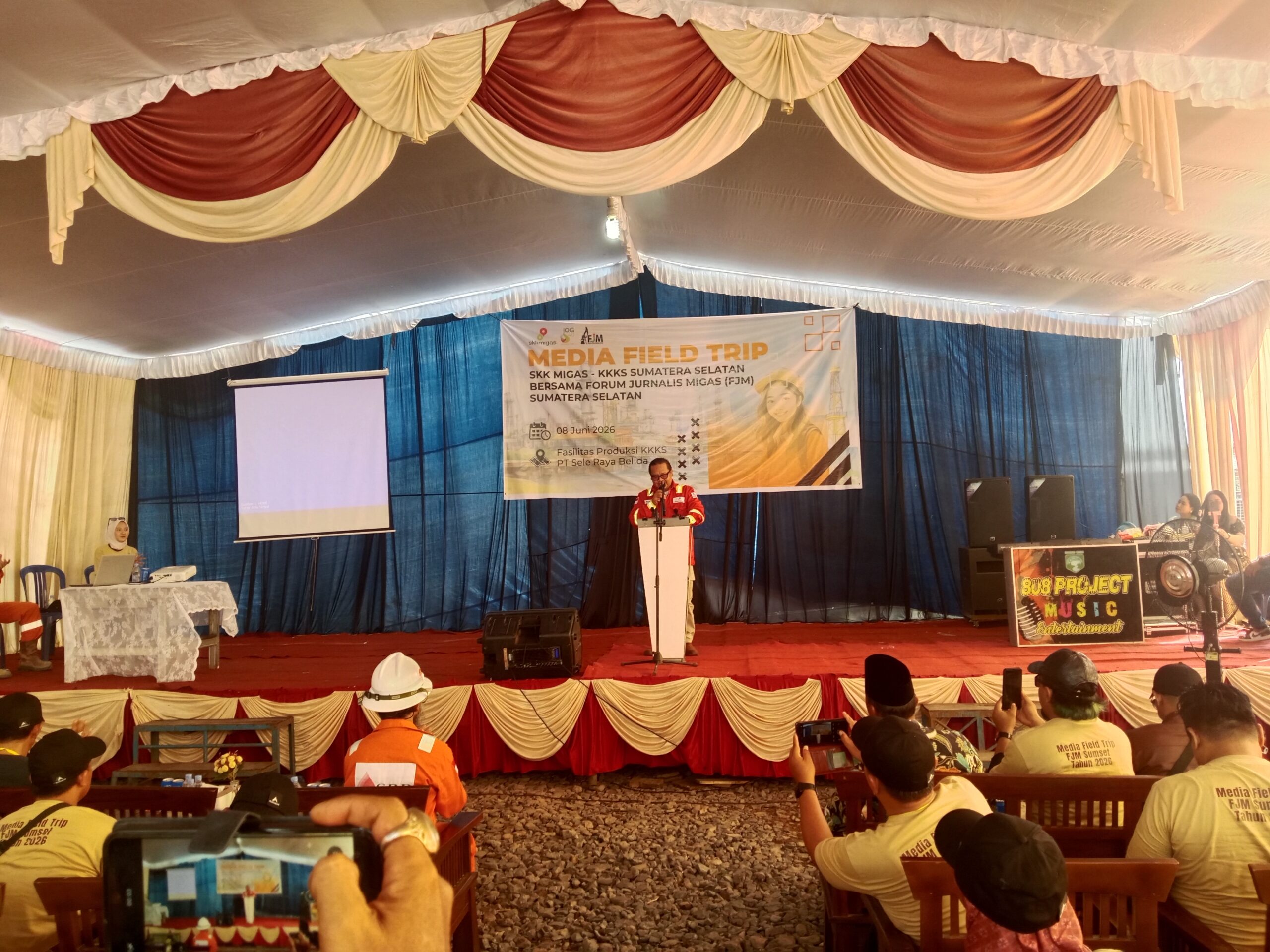 Breaking News!, Media Field Trip SKK Migas - KKKS Sumsel bersama FJM Sumsel di Fasiltas Produksi KKKS Sele Raya Belida
