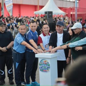 Launching Car Free Day di Kawasan Jembatan Ampera