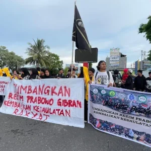 Mahasiswa Ternate Bergerak: Tumbangkan Rezim Prabowo-Gibran!, Kembalikan Kedaulatan Rakyat!