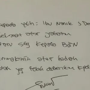 Surat Satir Sony Sanjaya ke Kepala BGN Baru Bikin Heboh, Warganet: Nanik Deyang Cepu ya Pak? Kwkwkwkw….