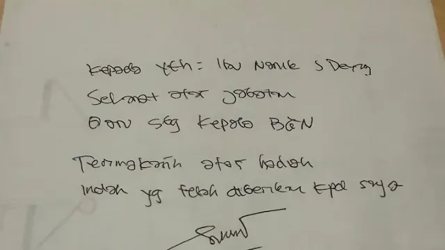 Surat Satir Sony Sanjaya ke Kepala BGN Baru Bikin Heboh, Warganet: Nanik Deyang Cepu ya Pak? Kwkwkwkw....
