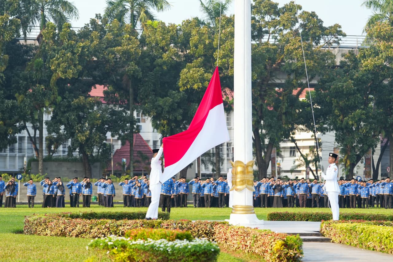 Pemprov Sumsel lakukan Upacara Peringatan Hari Lahir Pancasila, Tahun 2026