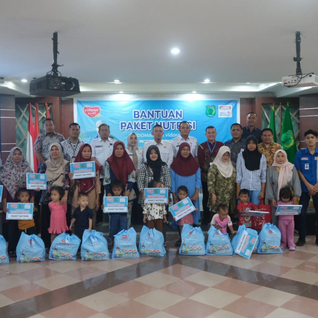 Pemkab Muba Gandeng Indomaret Intervensi Stunting Lewat Penyaluran Paket Nutrisi