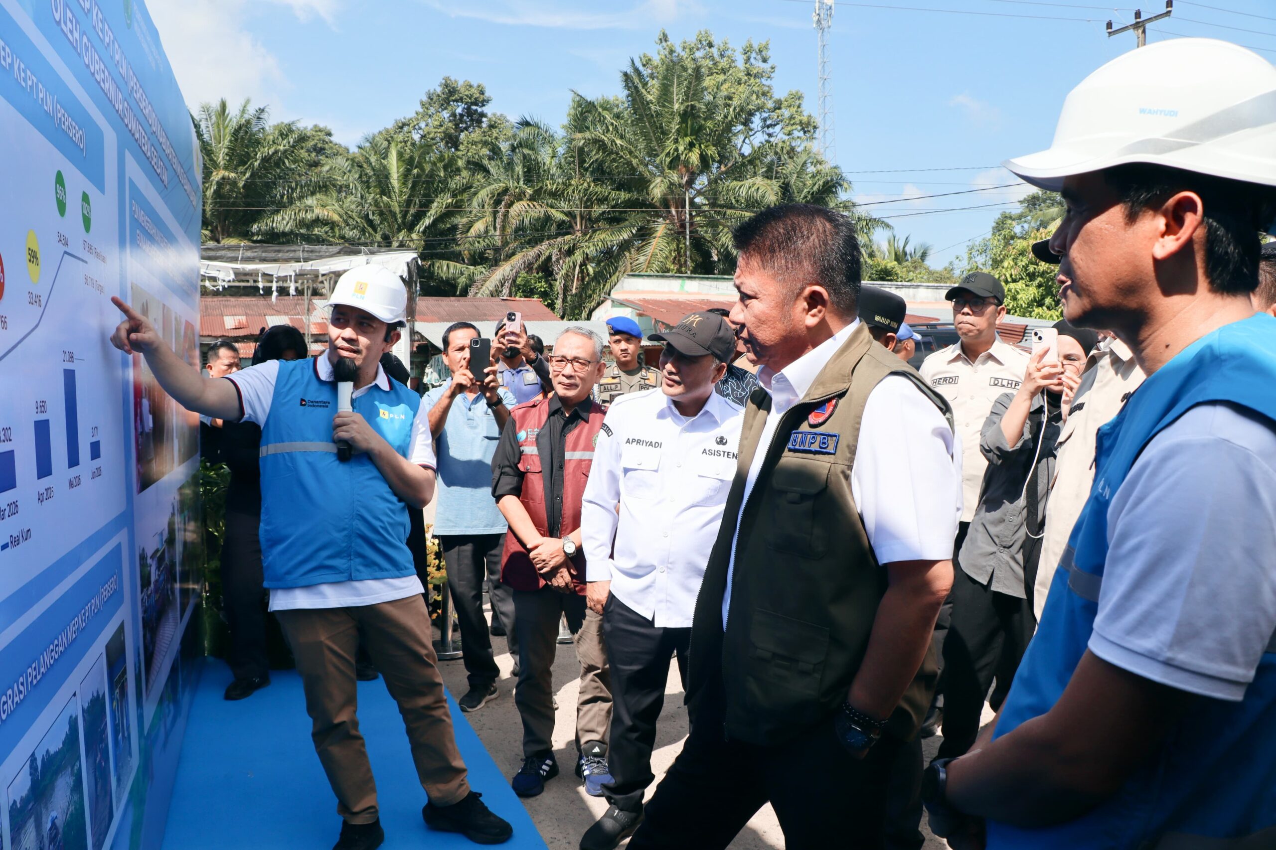 Peresmian Peralihan Pelanggan Listrik PT MEP Ke PLN