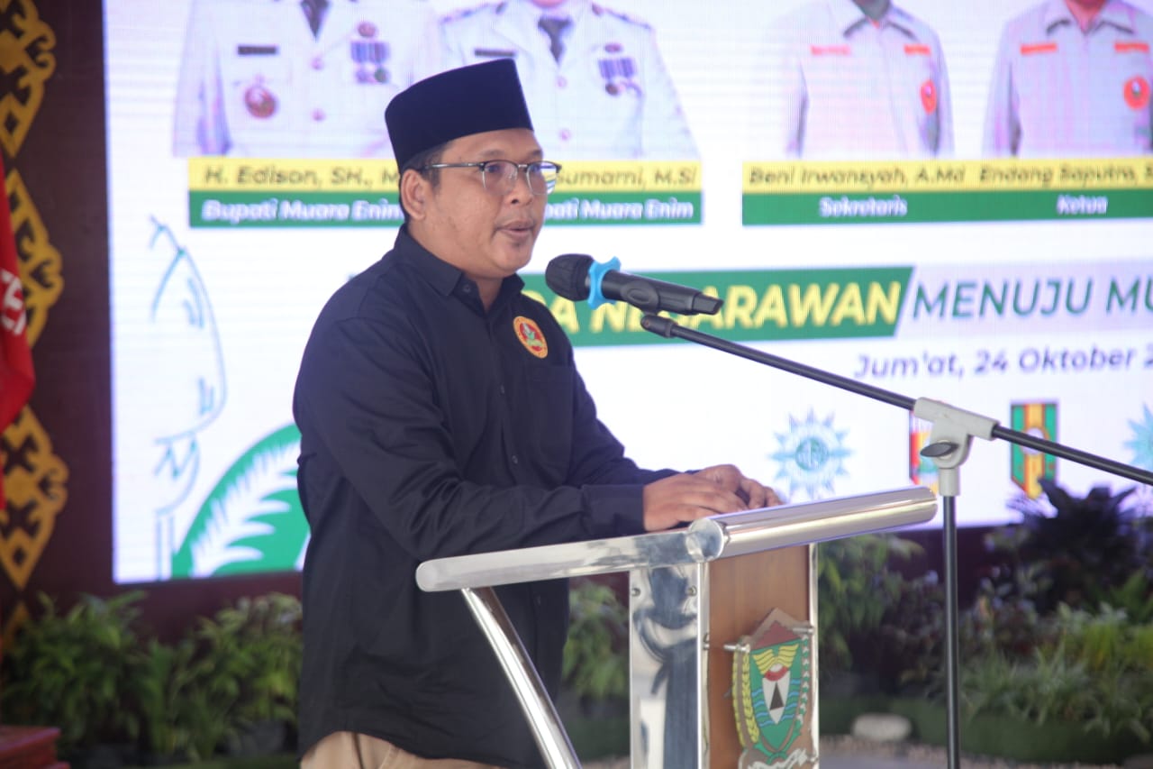 Ketua Pemuda Muhammadiyah Muara Enim Ajak Masyarakat Kawal Tata Kelola Pemda Dan Berikan Kesempatan Plt Bupati Laksanakan Amanah