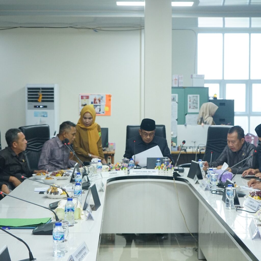 DPRD dan Pemkab Muba Fasilitasi Penyelesaian Sengketa Lahan Warga Sungai Keruh dan PT Daya Agro Lestari
